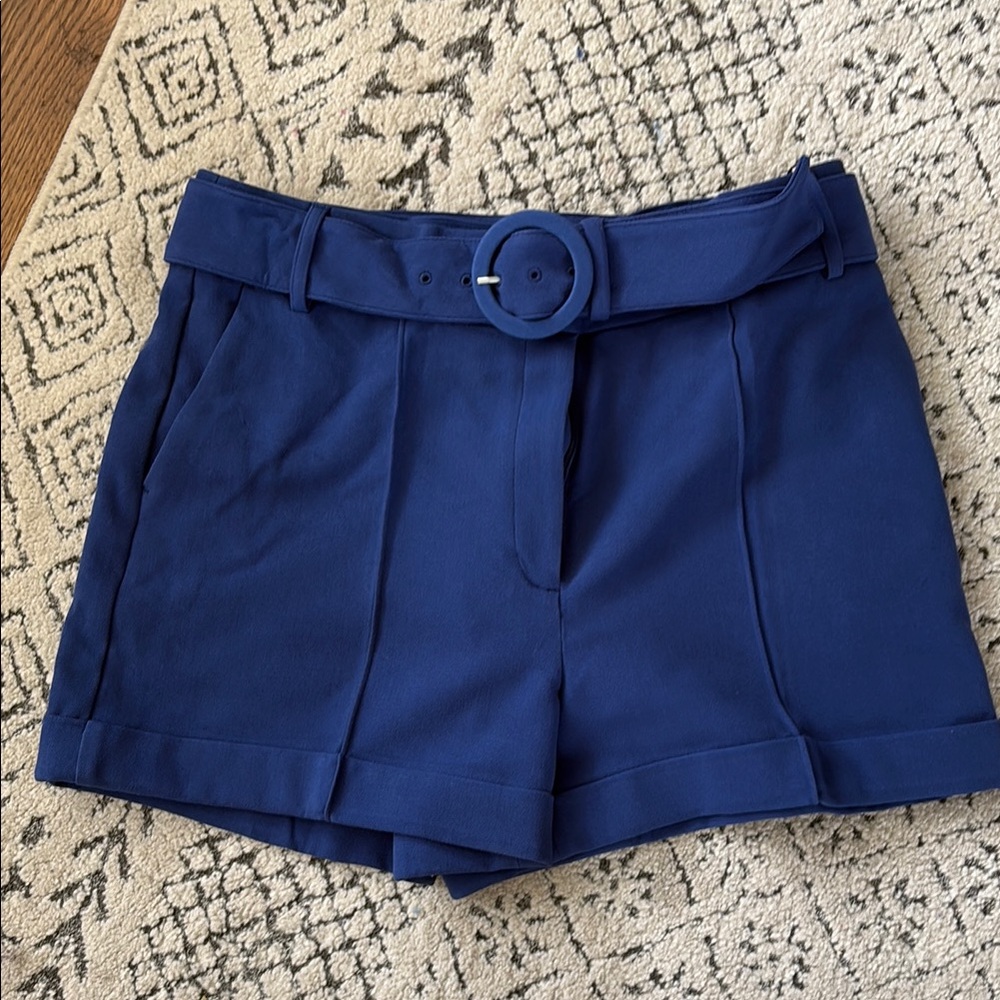 Stylish Blue Women's Shorts